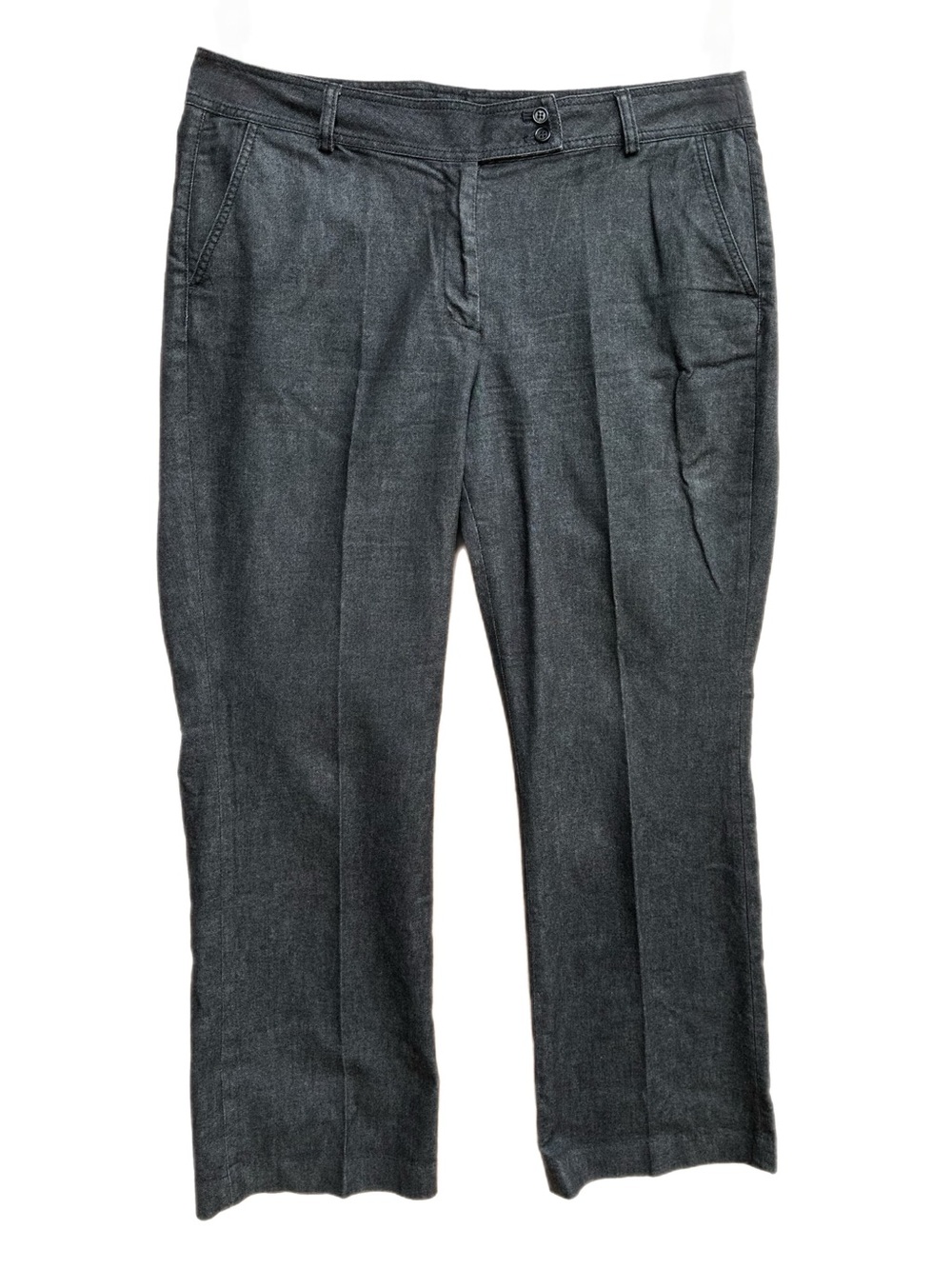 NWOT Talbot’s Heritage Bootcut Jeans in Distressed Dark Charcoal Wash